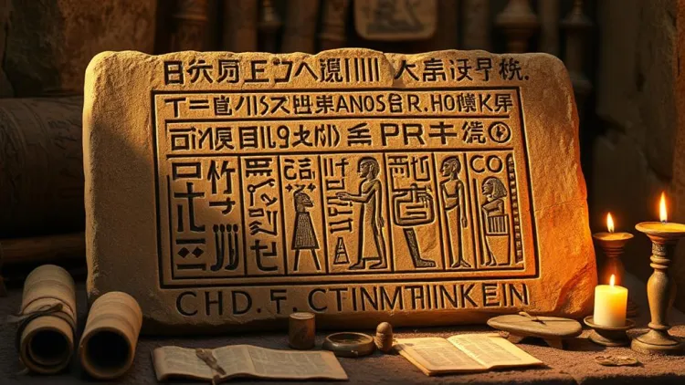 Historie egyptských hieroglyfů Historie egyptských hieroglyfů