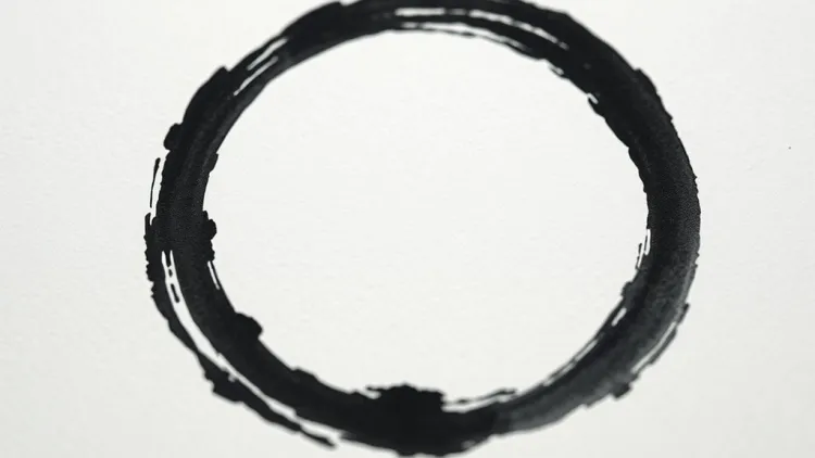 Enso jako kóan - Jako meditace a reflexe Enso jako kóan - Jako meditace a reflexe