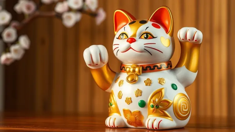 Maneki-neko - Historické pozadí