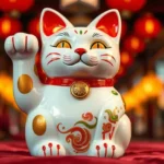 Maneki-neko - Historie a symbolika kočky štěstí