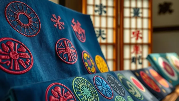 Původ a vývoj japonských kamonů Původ a vývoj japonských kamonů