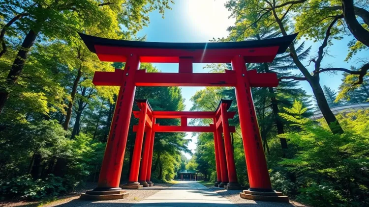 Slavné brány torii v Japonsku Slavné brány torii v Japonsku